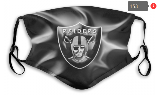 NFL Oakland Raiders Dust mask with filter->nfl dust mask->Sports Accessory
